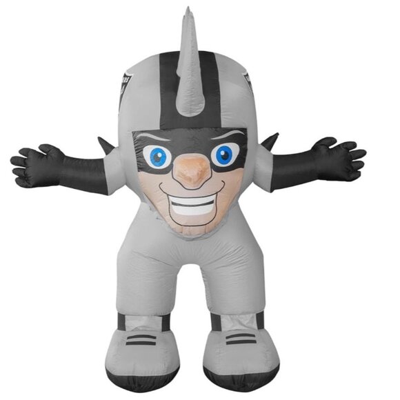 NFL Raiders 7’ft Led Lit Inflatable Mascot - Picture 1 of 13